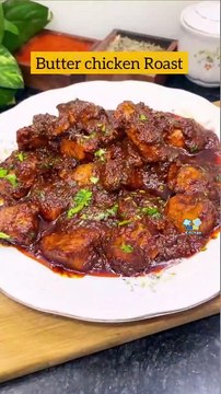 Butter chicken Roast Easiest and yummiest chicken RecipeIngredients• Chicken - 51 -500gram (breast)• Curd- at - 1-2cupjic- -tbsp•Red chilliKashmi re hiliCorianderSalt- 74Cumin powder- Girl 413s -1-2tsp• Garam masala -