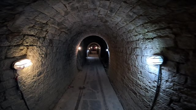 Look Inside British Era 1891 Tunnel