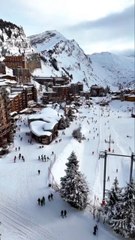 SUPERBE survol d’Avoriaz