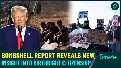 Trump's Executive Order Sparks Battle over 225,000 Babies 'Born to illegal immigrants' - Watch Data