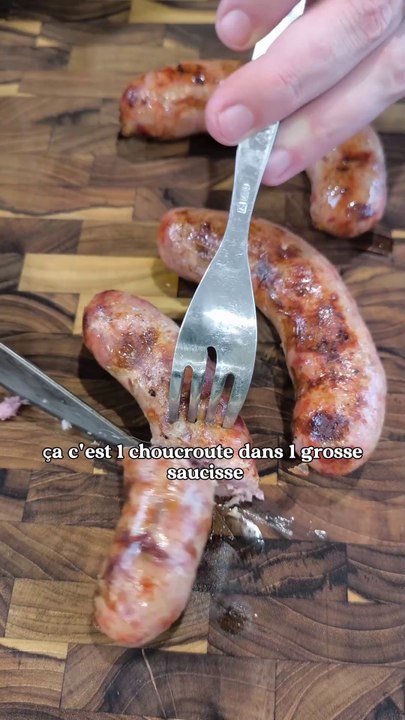 Saucisses à la choucroute