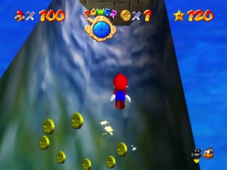 Super Mario 64 - Dans le geyser 55"60