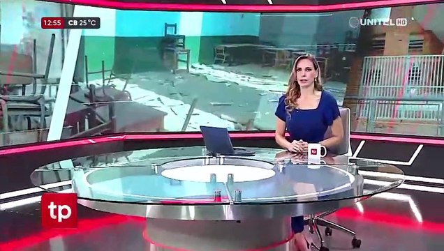 ​A una semana del inicio de clases hay colegios sin agua, con bancos y techos dañados; Alcaldía cruceña dice que acelera trabajos