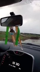 Destrozos del temporal en Torre de Juan Abad