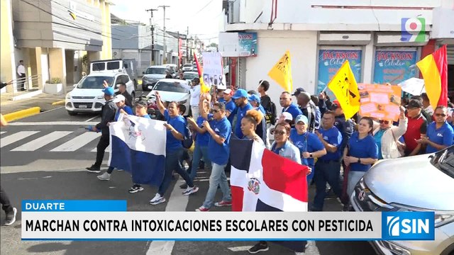 Consignas y pancartas dicen no más intoxicaciones en centros educativos | Primera Emisión SIN