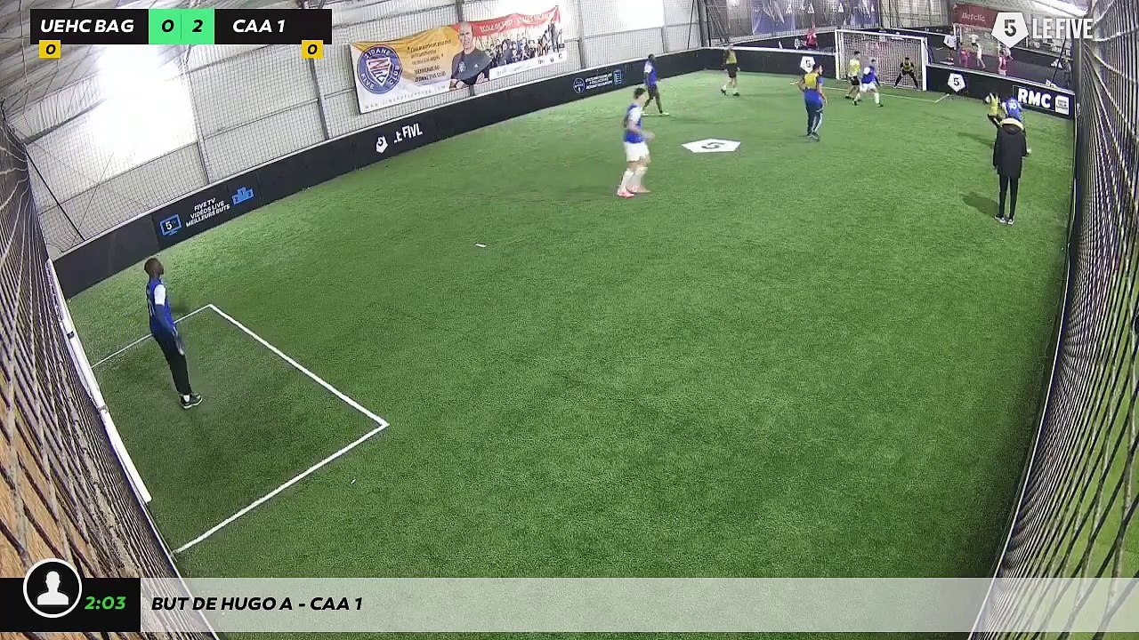 But de Hugo A - Caa 1