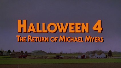 Halloween 4: Il Ritorno di Michael Myers 🎃 - La Scomparsa di Laurie Strode e il Ritorno del Mostro