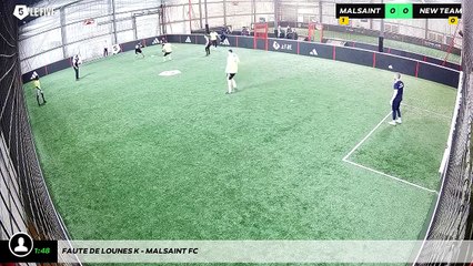 Faute de Lounes K - Malsaint Fc
