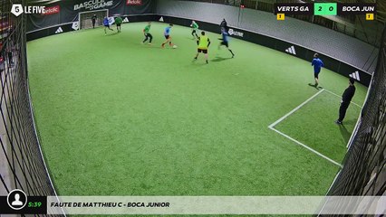 Faute de Matthieu C - Boca Junior