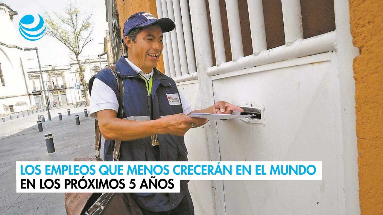 Los empleos que menos crecerán en el mundo en los próximos 5 años