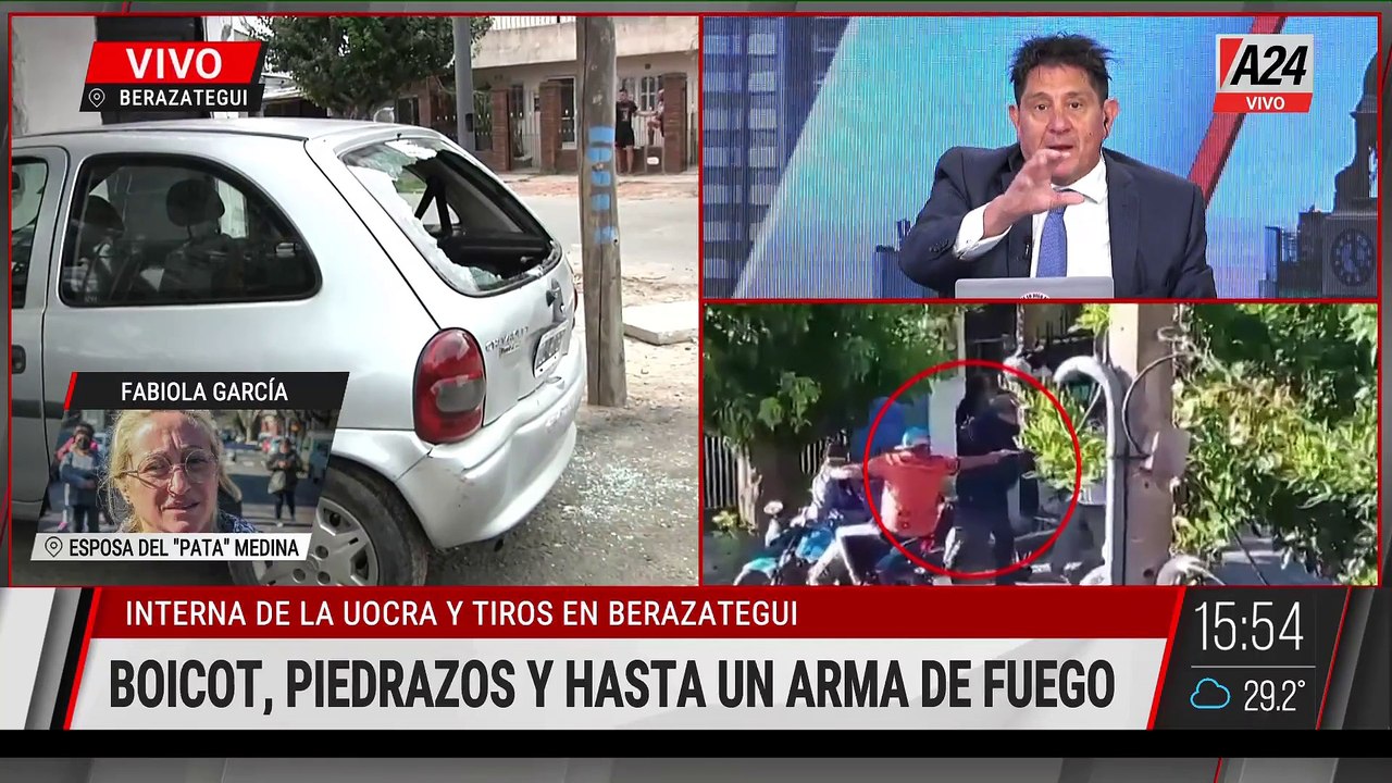 🚨 TRAS LOS INCIDENTES ENTRE DOS BANDOS DE LA UOCRA, HABLÓ LA ESPOSA DEL "PATA" MEDINA