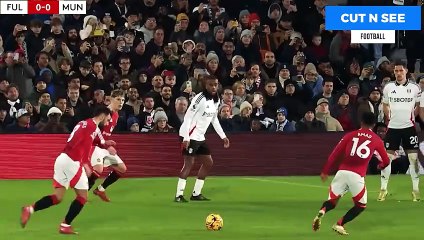 EXTENDED HIGHLIGHTS  Fulham 0-1 Manchester United