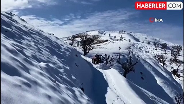 Sason'da Kapanan Köy Yolları Ulaşıma Açıldı