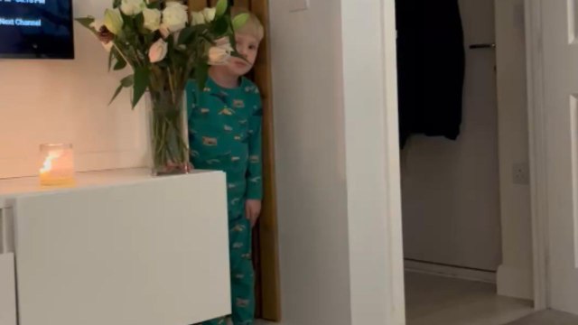 Little boy pulls off a perfect prank that makes his sister jump in fear