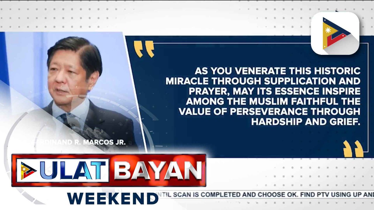 PBBM, nakiisa sa mga Pilipinong Muslim sa paggunita ng Al Isra Wal Mi’raj