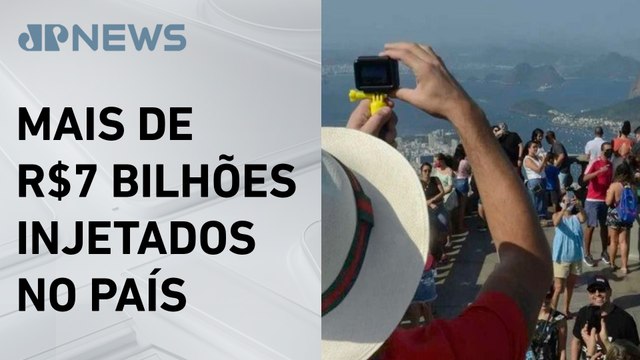 Gastos de turistas estrangeiros no Brasil bate recorde em 2024