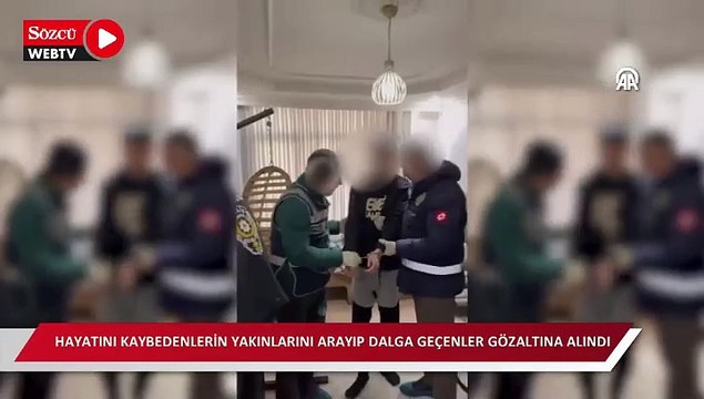 Kartalkaya'daki yangında hayatını kaybedenlerin yakınlarını arayarak rahatsız eden 3 kişi gözaltına alındı