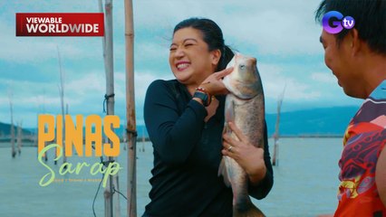 Kara David, susubukang mangisda sa lawa ng Talim Island! | Pinas Sarap