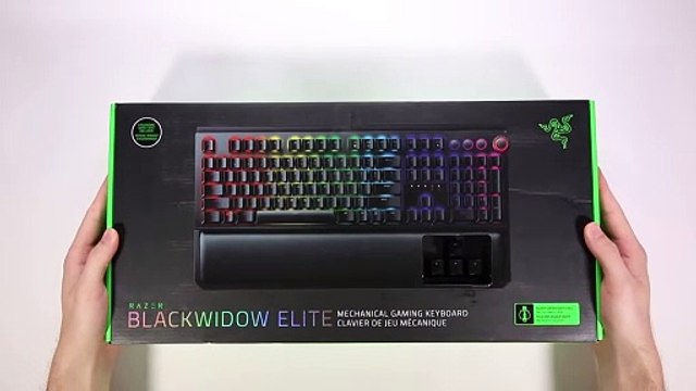 Razer BlackWidow Elite Keyboard Unboxing ｜ ASMR ｜