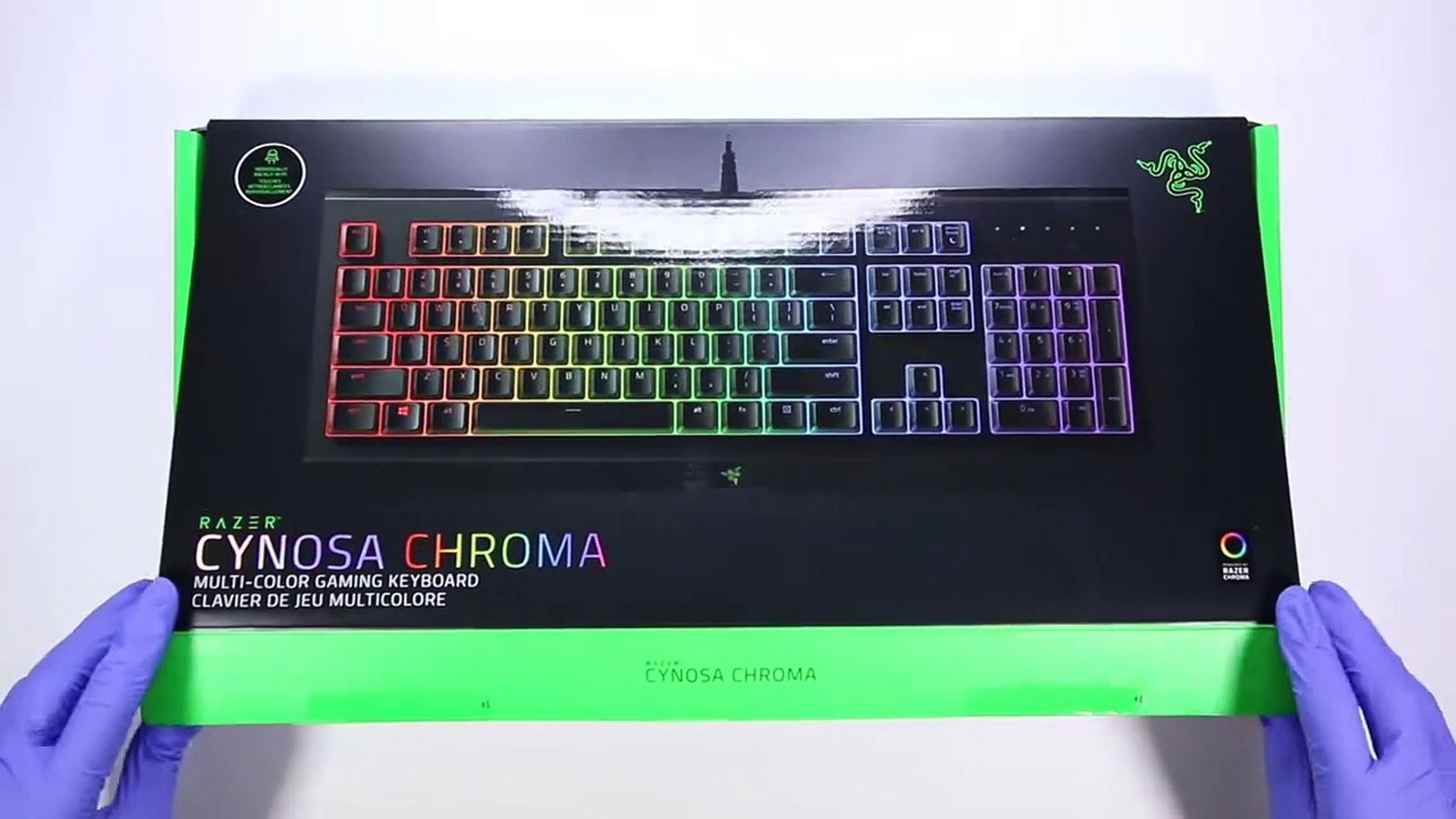 ⁣Razer Cynosa Chroma Gaming Keyboard Unboxing + Bonus Box! - ASMR