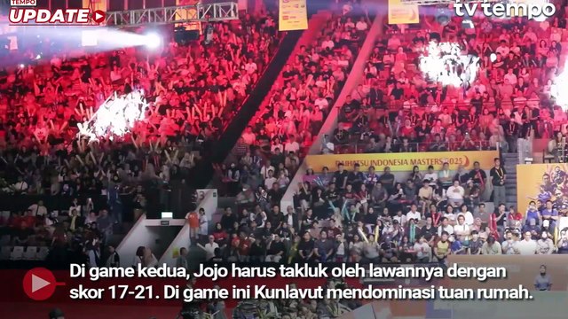 Jonatan Christie Gagal Raih Gelar Indonesia Master 2025