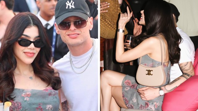 Kenia Os y Peso Pluma: ¿Un romance oficial? Se les ve juntos en el Pegasus World Cup