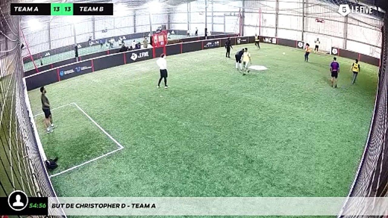 But de Christopher D - Team A
