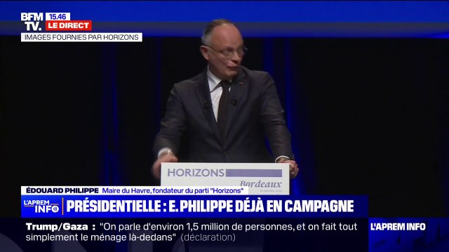 Investiture de Donald Trump: Nous avons assisté à ce spectacle en éprouvant une vague de sentiments mêlés , affirme Édouard Philippe