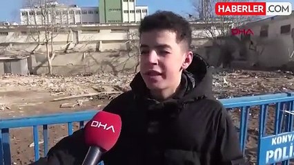 Konya'da çöken binayla ilgili yeni görüntü ortaya çıktı! Önce fayanslar düşmüş