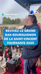 Plus de mille personnes pour le grand ban bourguignon de la Saint-Vincent Tournante 2025