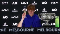 Tennis - Australian Open 2025 - Jannik Sinner, his third Grand Slam : 
