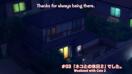 Nyanko Days Episode 03 - Weekend with Cats 2