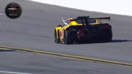 IMSA 2025 24H Daytona Race Farfus Block Milner Give Finger