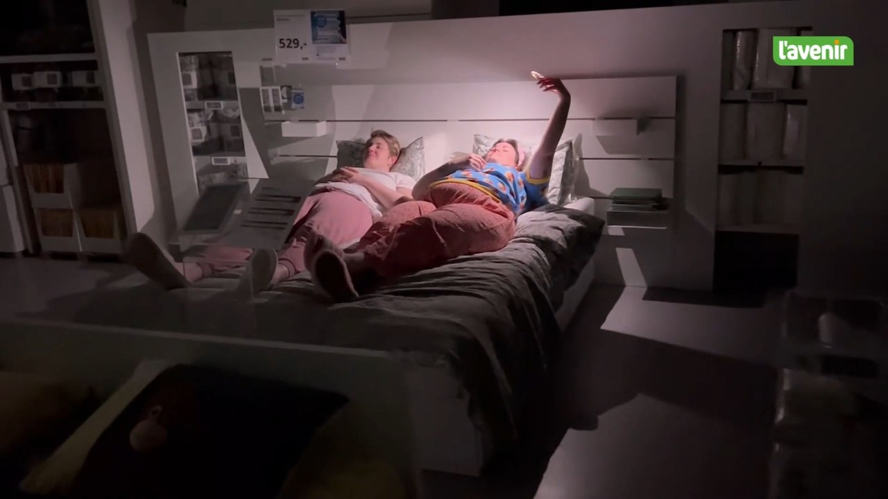 Ils ont fait dodo chez IKEA ARLON