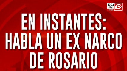Un ex narco de Rosario contará en Crónica toda la verdad