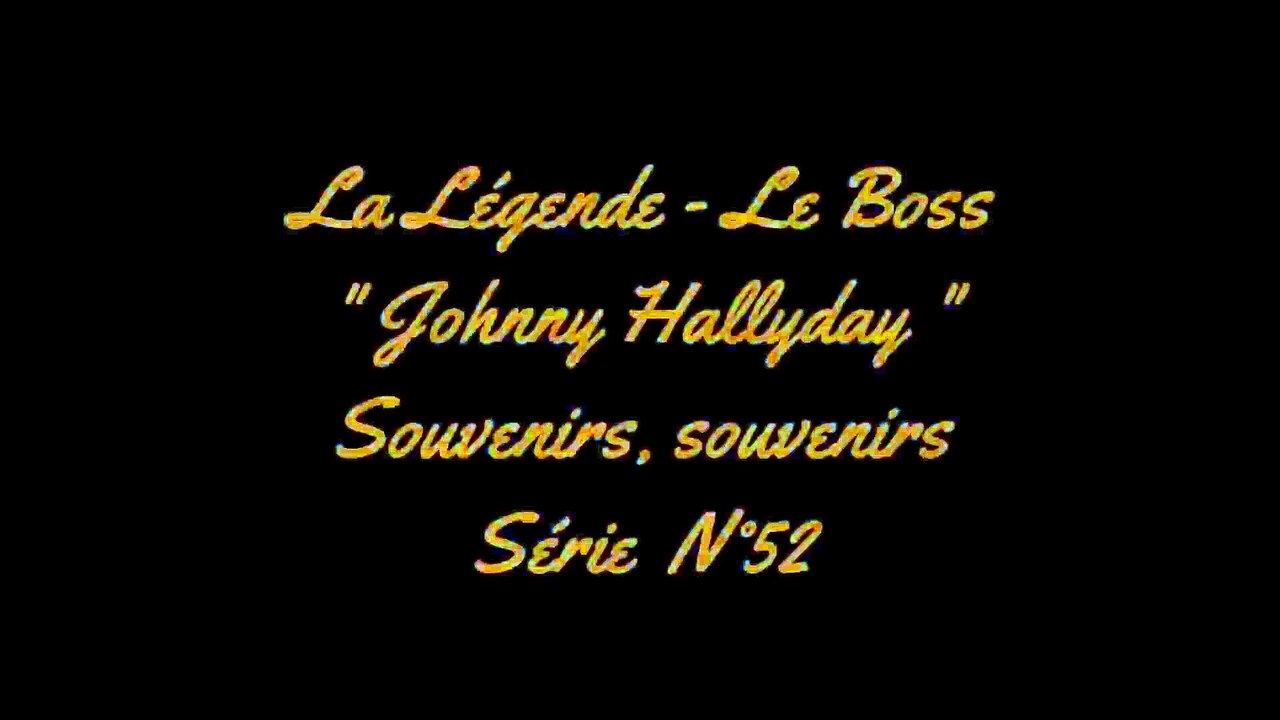 Johnny Hallyday(série 52)