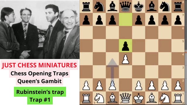 Chess Opening Traps. Queen's Gambit