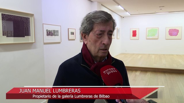 La galería Lumbreras de Bilbao acoge la exposición 'Agustín Ibarrola. Grabados'