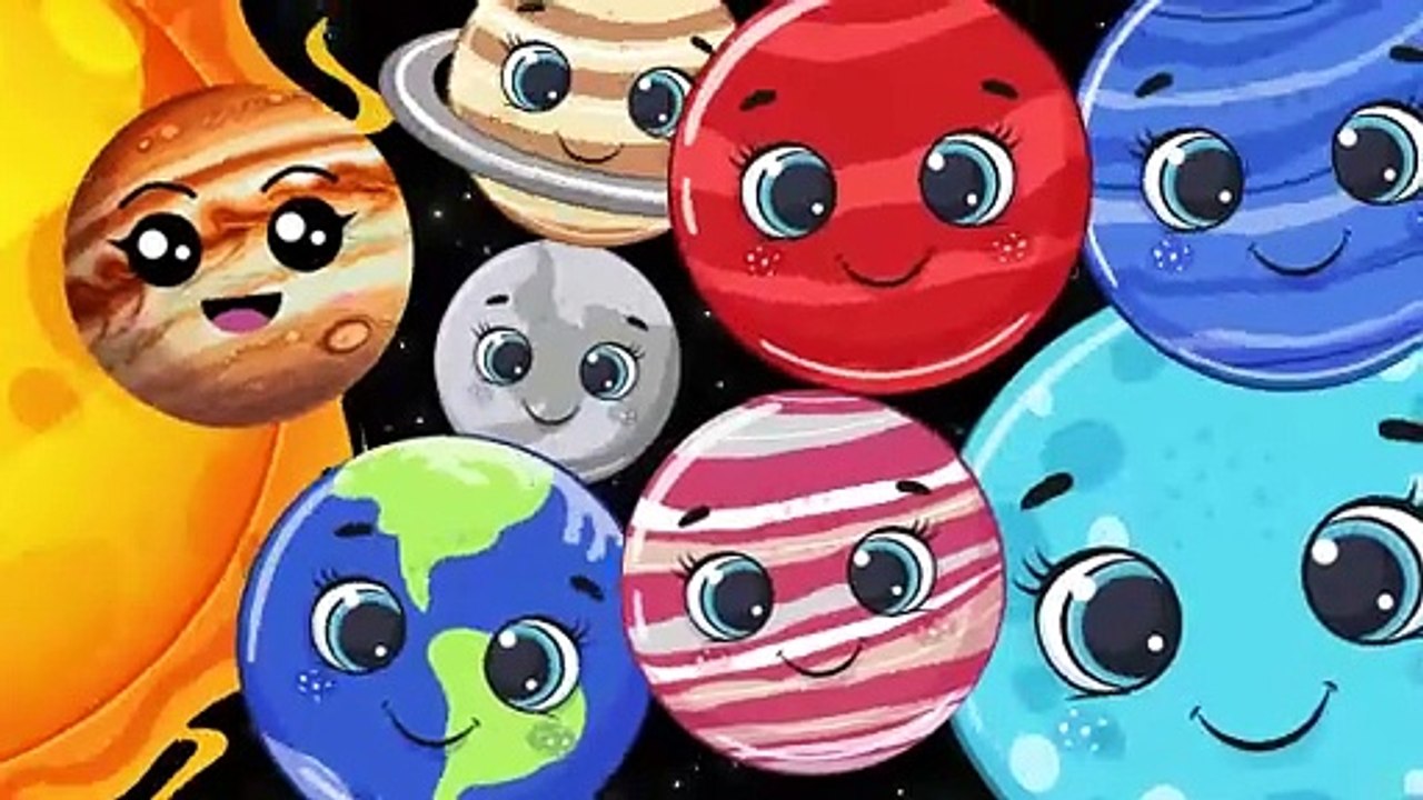 🌍 Planet Song for Kids 🚀✨