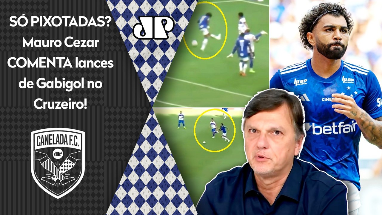 "É DÉJÀ VU??? SÓ MUDOU A CAMISA, gente! Esses LANCES do Gabigol no Cruzeiro..." Mauro Cezar ANALISA!