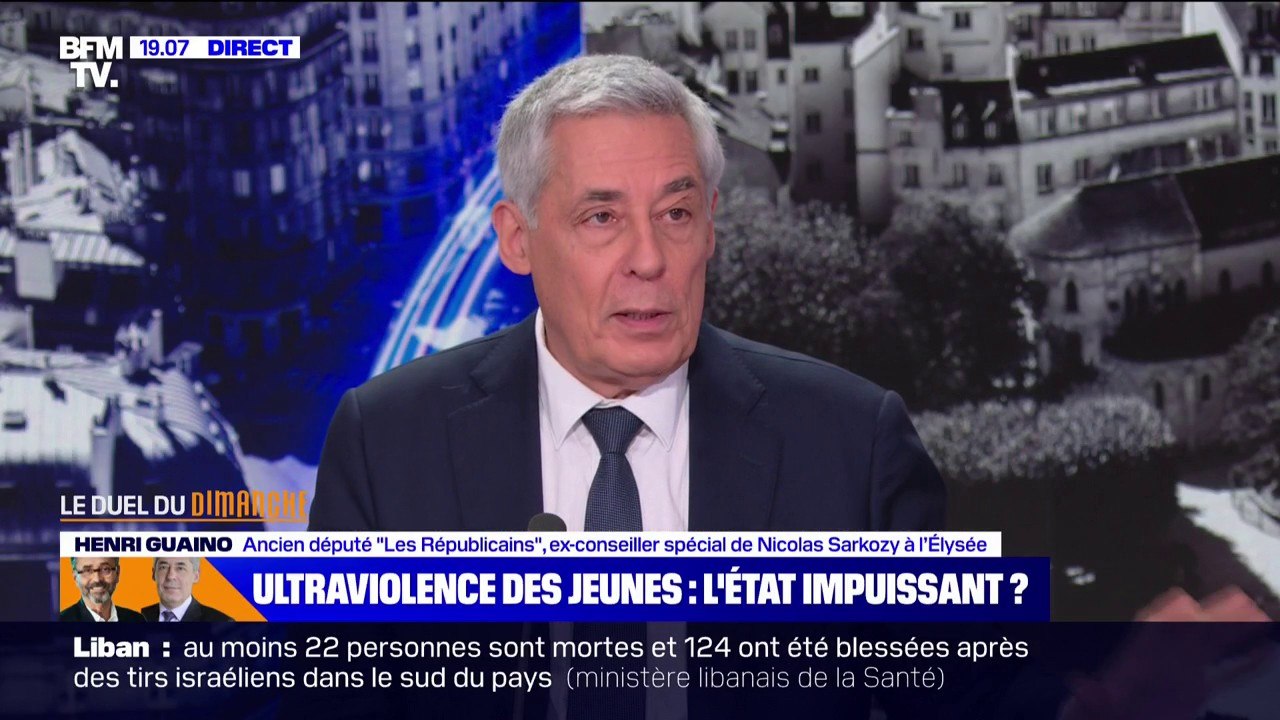 Mort d'Élias: "On n'a toujours pas pris la mesure de la violence qui monte", estime Henri Guaino, ancien député LR