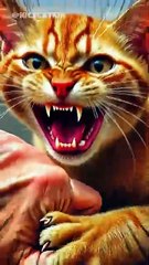 The little kitten was attacked in the parking lot _story