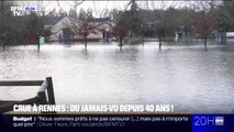 Crues en Ille-et-Vilaine: des niveaux d'eau inédits depuis 40 ans