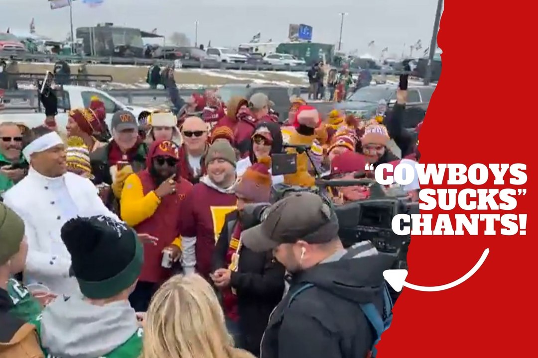 Dallas sucks! Eagles and Commanders fans get united by their hate to the Boyz
