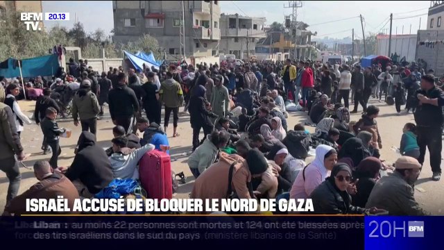 Nous voulons rentrer chez nous : des milliers de Palestiniens attendent qu'Israël ouvre la route pour retourner dans le nord de la bande de Gaza