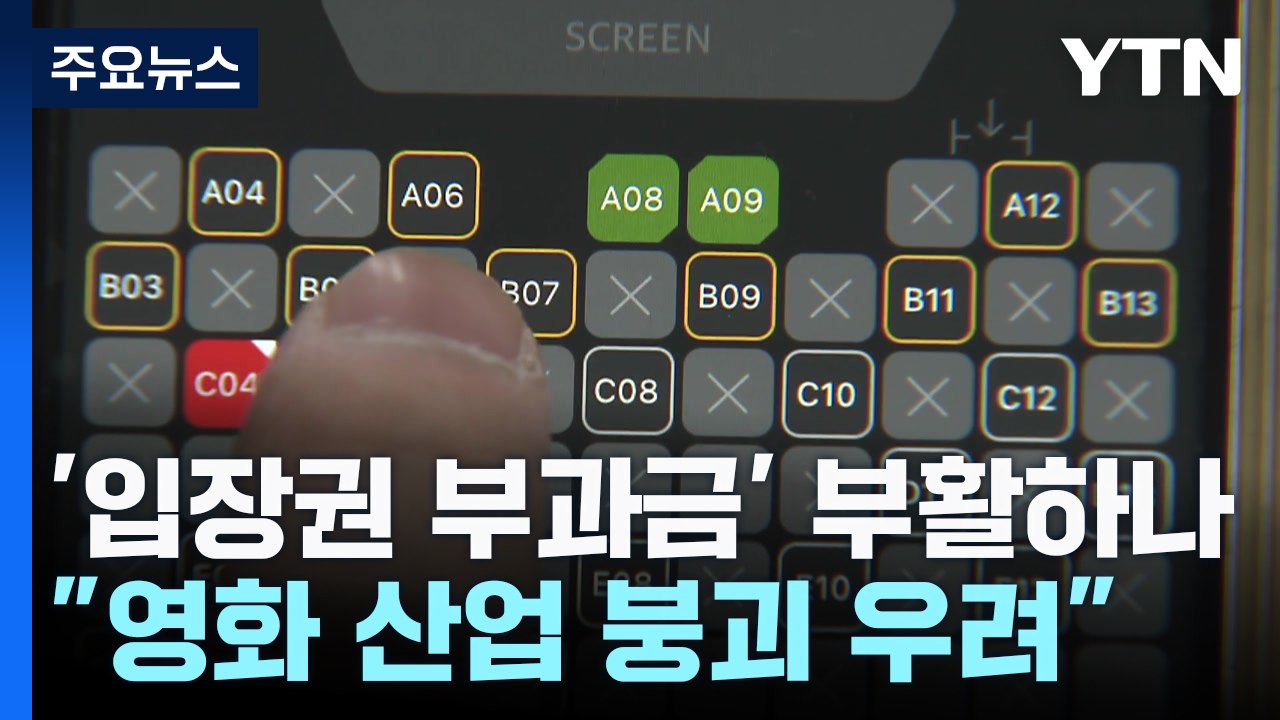 ‘영화 입장권 부과금' 부활 수순...“영화 기반 붕괴 우려” / YTN