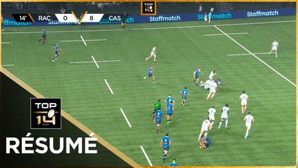 TOP 14 Saison 2024-2025 J15 - Résumé Racing 92 - Castres Olympique