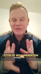 LETTER OF RECOMMENDATION