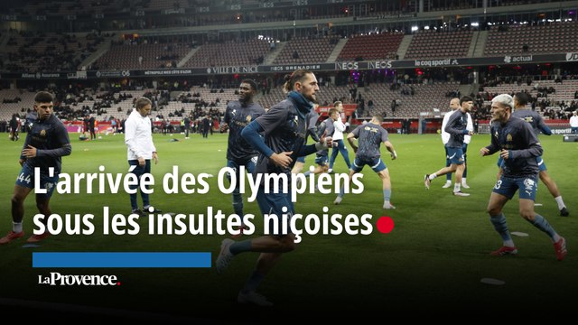 Nice-OM : l'arrivée des Olympiens sous les insultes des Niçois