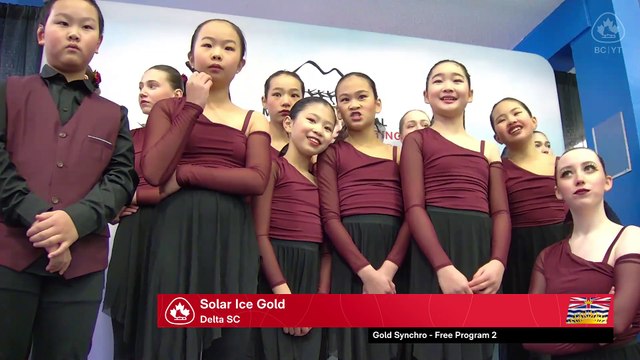 Gold Synchro Free Program 2 - 2025 Mountain Regional Synchronized Skating Championships